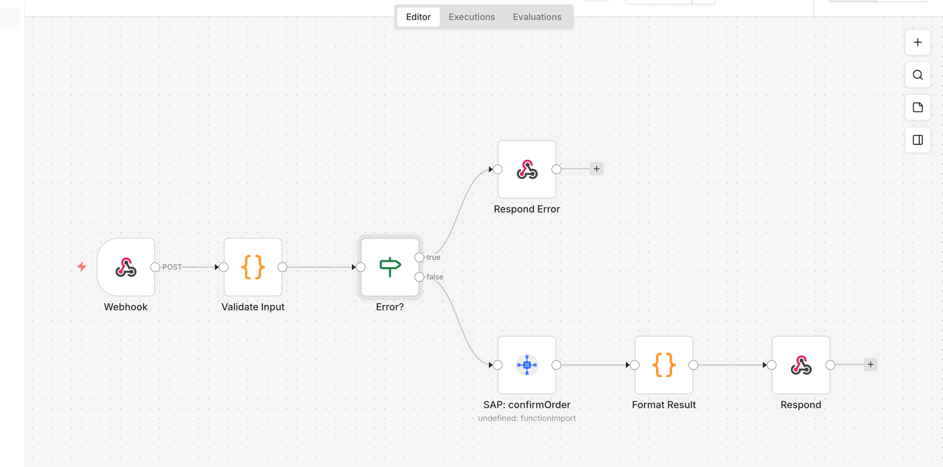 SAP OData Node for n8n workflow editor